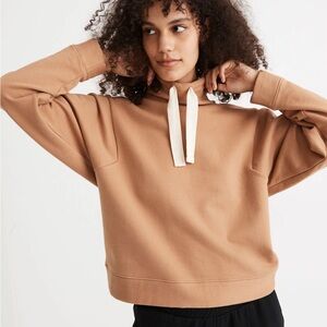 Madewell Ribbed Funnelneck Sweatshirt